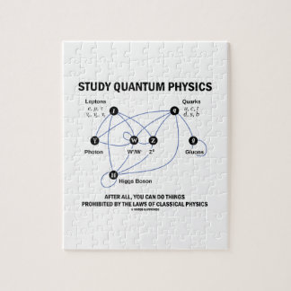 Studien-Quantums-Physik können Sie Sachen tun Puzzle
