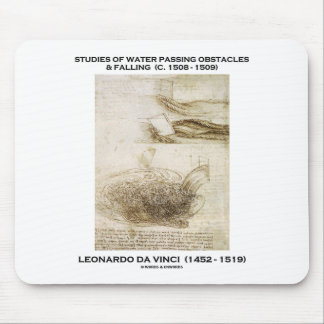 Studien Wasserüberlaufshemmnisse (da Vinci) Mousepad