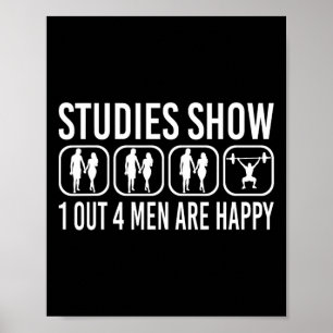 Studien zeigen Power Lifting Fitness Gym Bodybuild Poster