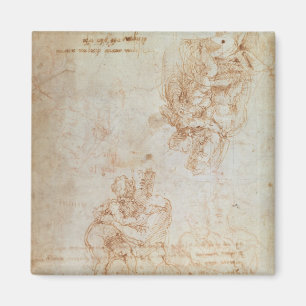 Studien zu Madonna und Kind Magnet