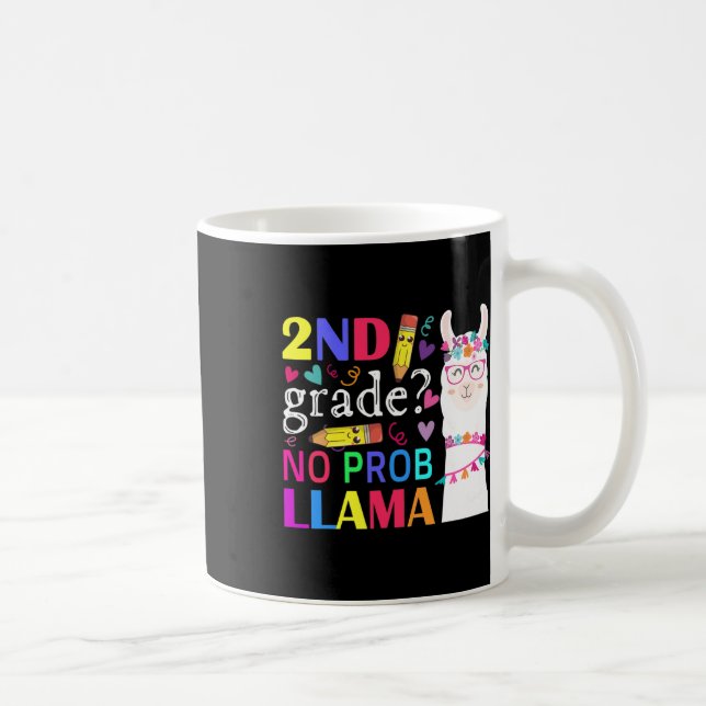 Studienanfänger ohne Prob-Lama Kaffeetasse (Rechts)