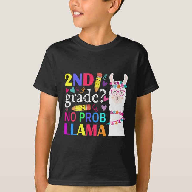 Studienanfänger ohne Prob-Lama T-Shirt (Vorderseite)