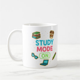 Studienmodus eingeschaltet kaffeetasse