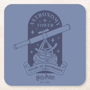Studieren Sie am HOGWARTS™-Astronomieturm Rechteckiger Pappuntersetzer