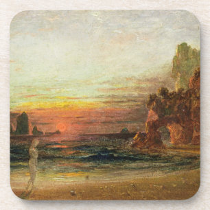 Studieren Sie für "die Grotte der Kalypsos", Getränkeuntersetzer