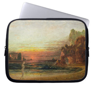 Studieren Sie für "die Grotte der Kalypsos", Laptopschutzhülle