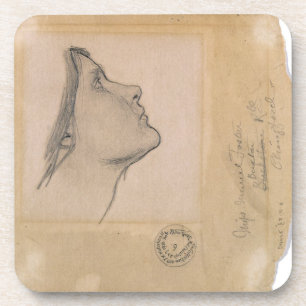 Studieren Sie für "Lamia", c.1904-05 (Bleistift Getränkeuntersetzer