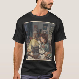 Studieren und koffeinieren T-Shirt
