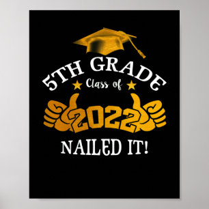 Studierende Abschluss 5th Class 2022 Poster