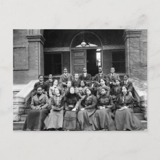 Studierende der Fisk University: 1899 Postkarte