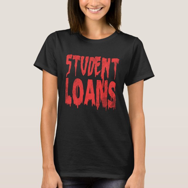 Studierende verleihen Halloween Costume Idea Group T-Shirt (Vorderseite)