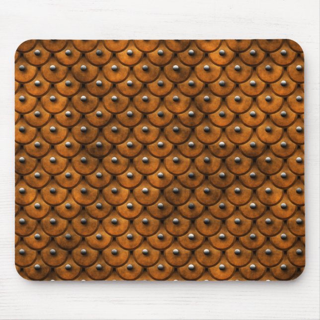 Studiertes Leder Mousepad (Vorne)
