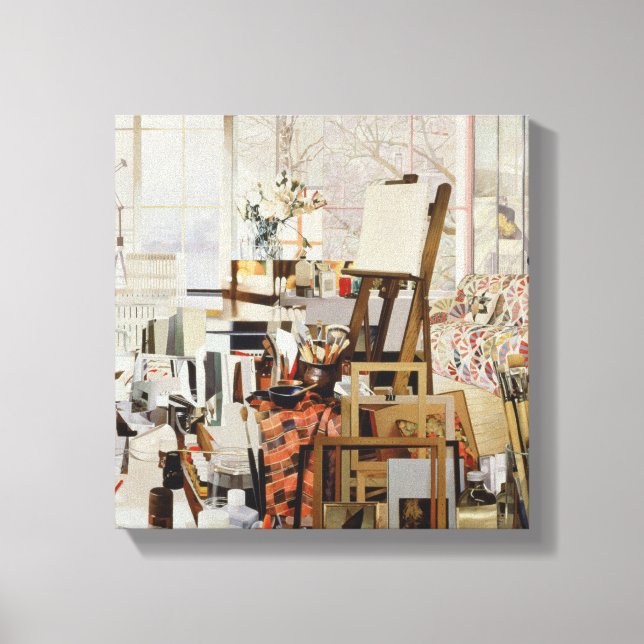 Studio 1986 leinwanddruck (Vorderseite)