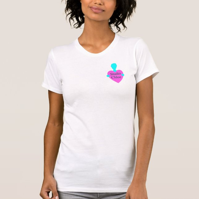 Studio Chloe Logo T-Shirt - Damen Schnitt (Vorderseite)