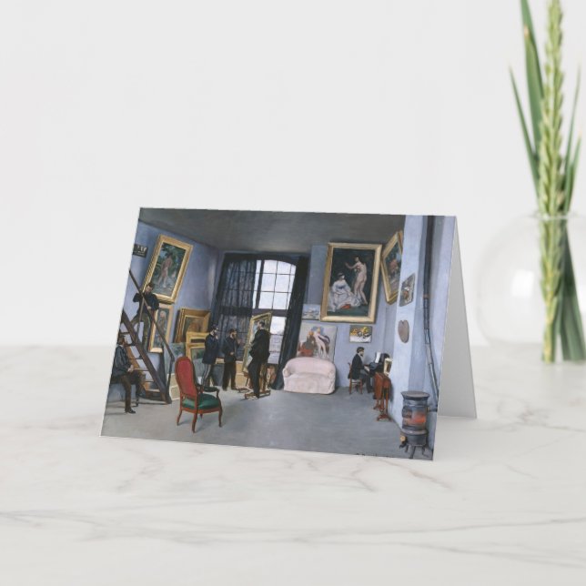 Studio en Rue de la Condamine | Fré dé Bazille Karte (Vorderseite)