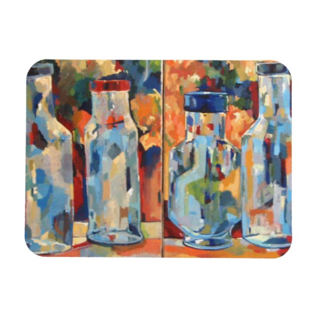 Studio Flaschen Magnet (Horizontal)