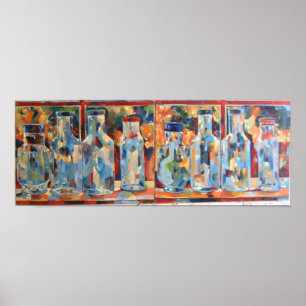 Studio-Flaschen Poster