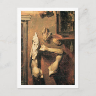 Studio Interieur mit Postkarte