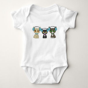 Studio-Katzen-Körper-Anzug Baby Strampler