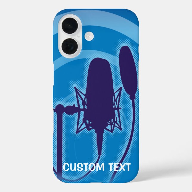 Studio Mikrofon Case-Mate iPhone Hülle (Rückseite)