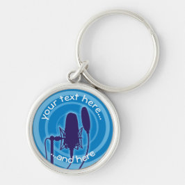 Studio Mikrofon Schlüsselanhänger