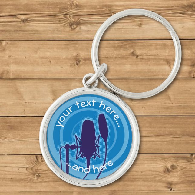 Studio Mikrofon Schlüsselanhänger (Von Creator hochgeladen)