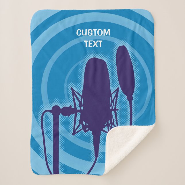 Studio Mikrofon Sherpadecke (Vorderseite)