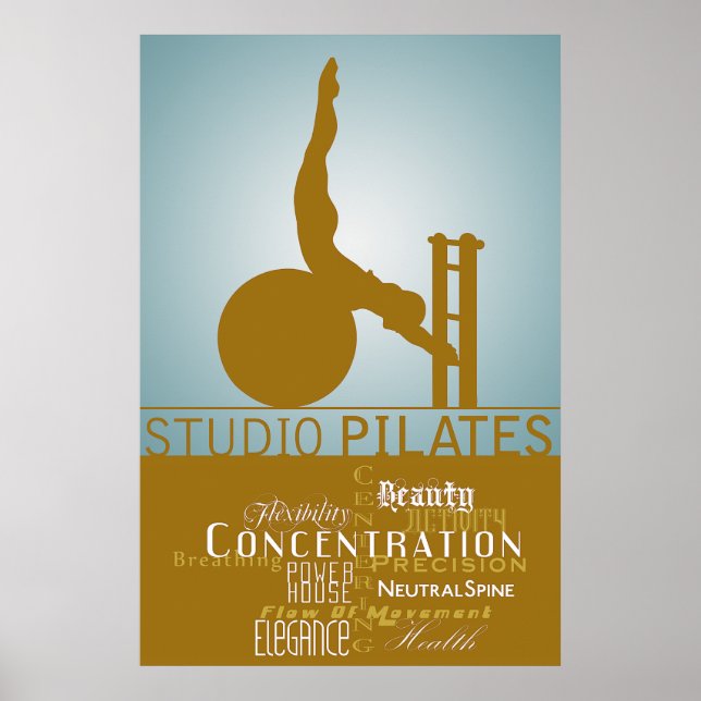 Studio Pilates - Poster (Vorne)