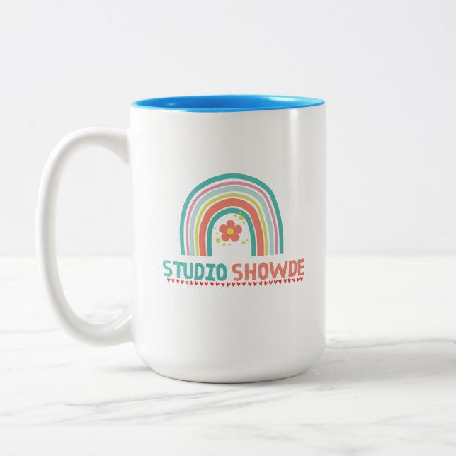 Studio Shadow Zweifarbige Tasse (Links)
