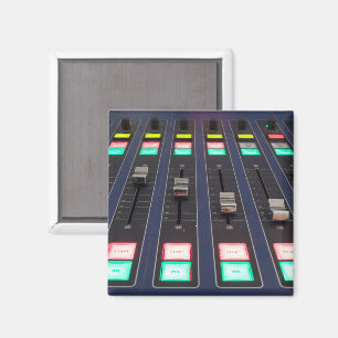 Studio Sound Mixer Panel, Schließen Magnet
