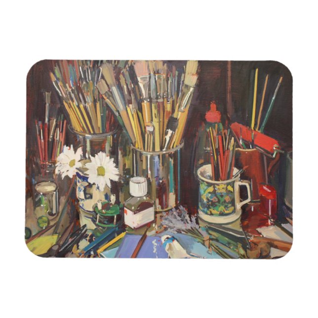 Studio Still Life 2012 Magnet (Horizontal)