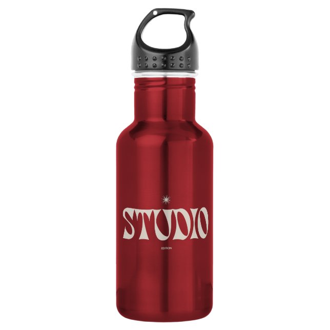 Studio-Wasserflasche Edelstahlflasche (Vorderseite)