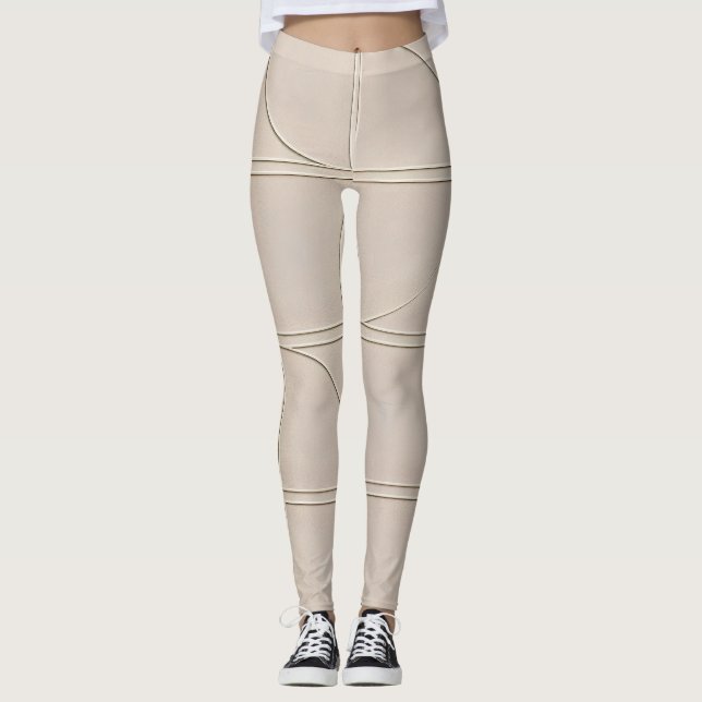 Studio zu Street Minimal Pattern | Modern  Leggings (Vorderseite)