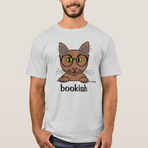 Studios bespectacled Kitty Funny T-Shirt