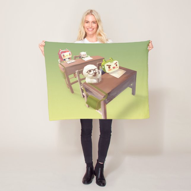Studium Hard Fleecedecke (Beispiel)