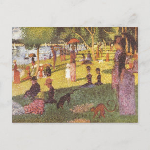 Study for A Sunday Afternoon Postkarte