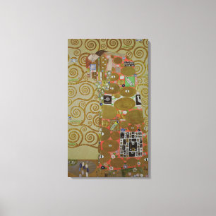 Study for Fulfilment, C.1905-09 (w/c & gold on pap Leinwanddruck