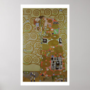 Study for Fulfilment, C.1905-09 (w/c & gold on pap Poster