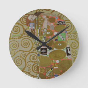 Study for Fulfilment, C.1905-09 (w/c & gold on pap Runde Wanduhr