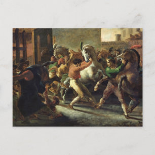 Study for the Race of the Barbarian Horses, 1817 Postkarte