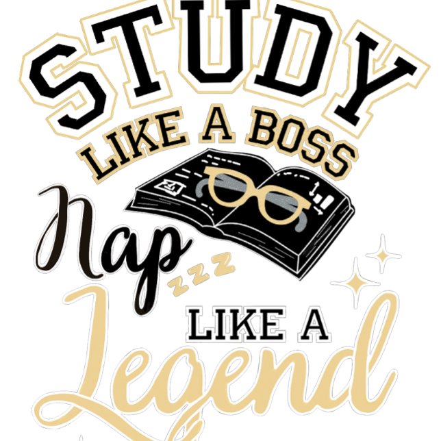 Study Like a Boss, Nap Like a Legend, College gift Milchtasse (Check out our matching digital planners on Etsy https://thequirkyhenstudio.etsy.com/)