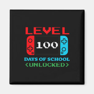 Stufe 100 Tage der Schule entsperrt 3 Magnet