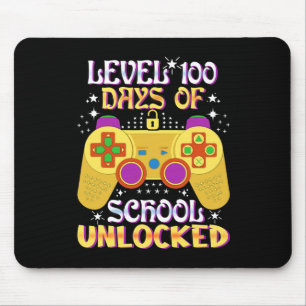 Stufe 100 Tage Schulfreude Mousepad