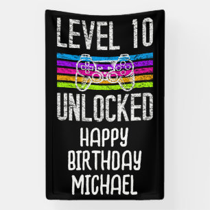 Stufe 10 Entsperrte Banner am 10. Geburtstag