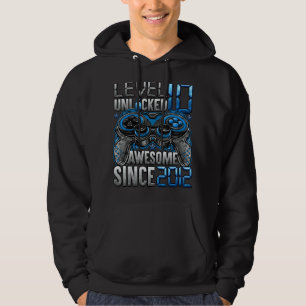 Stufe 10 Phantastisch seit 2012 10. Geburtstag Hoodie