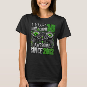 Stufe 10 Phantastisch seit 2012 10. Geburtstag T-Shirt