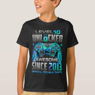Stufe 10 Phantastisch seit 2013 10. Geburtstag T-Shirt