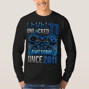 Stufe 11 Phantastisch seit 2011 11 Geburtstag T-Shirt