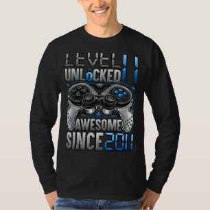 Stufe 11 Phantastisch seit 2011 11 Geburtstag T-Shirt