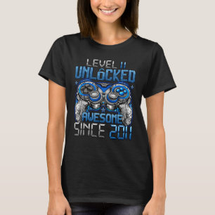 Stufe 11 Phantastisch seit 2011 11 Geburtstag T-Shirt